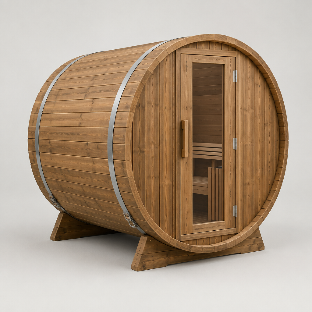 Bralena 629 Mini Barrel Sauna, 150 cm Diameter