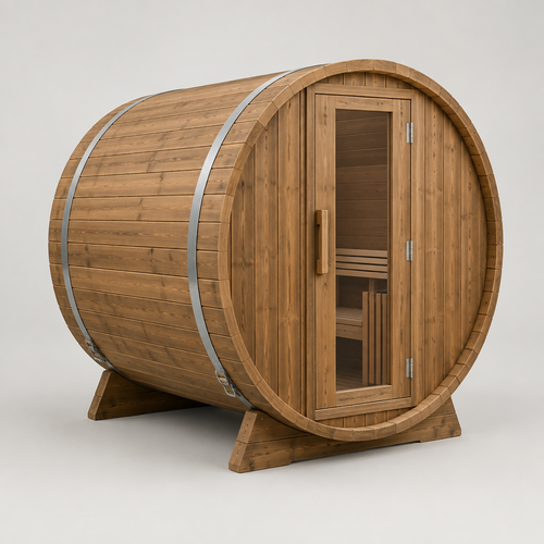 Bralena 629 Mini Barrel Sauna, 150 cm Diameter